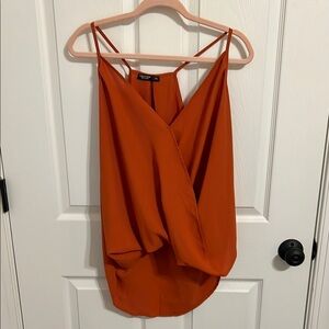 SHEIN Orange Camisole Top
